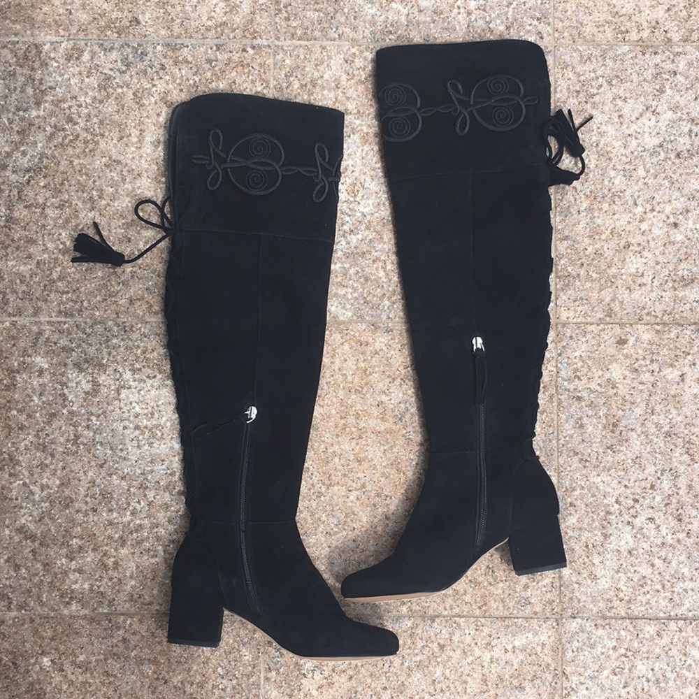 NWT Over the knees black boots